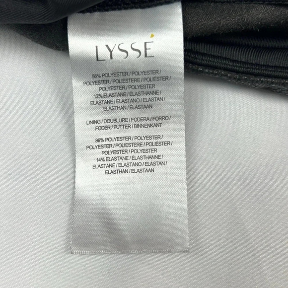 LYSSE New‎ Women’s 3X Pull-on Black Buffed Suede Seamed Legging - Picture 8 of 12